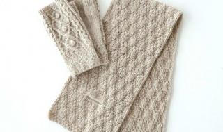 女士围巾的织法图解 女士围巾漂亮简单的织法怎样织